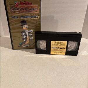 Walt Disney Cartoon Classics Limited Gold Edition VHS - Silly symphonies